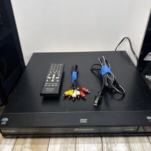 Panasonic DVD-F65 Ultra Slim DVD CD 5 Disc Changer Player Dolby DTS - Tested